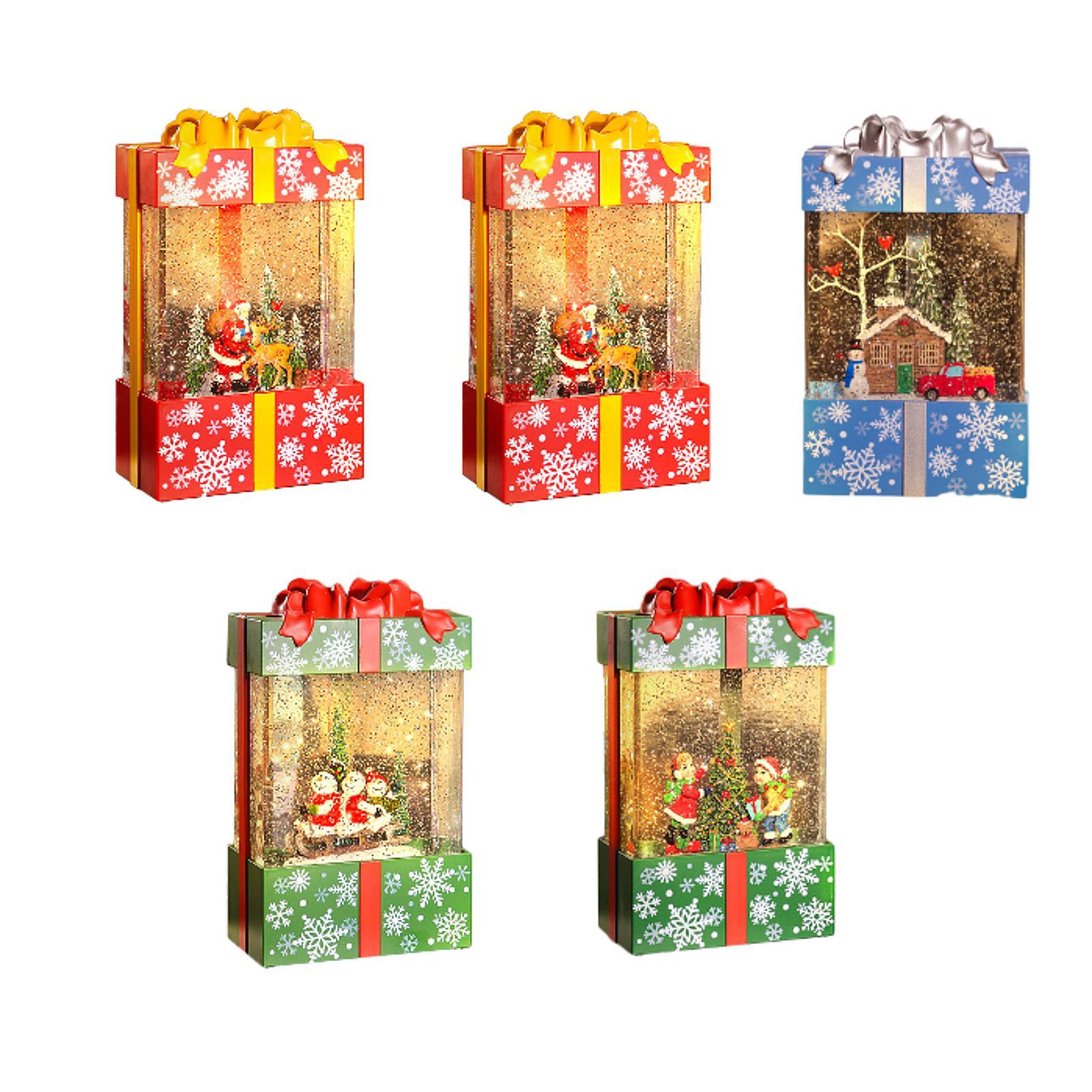 Snow Globe Musical - Christmas Snow Globe Gift Box Kids