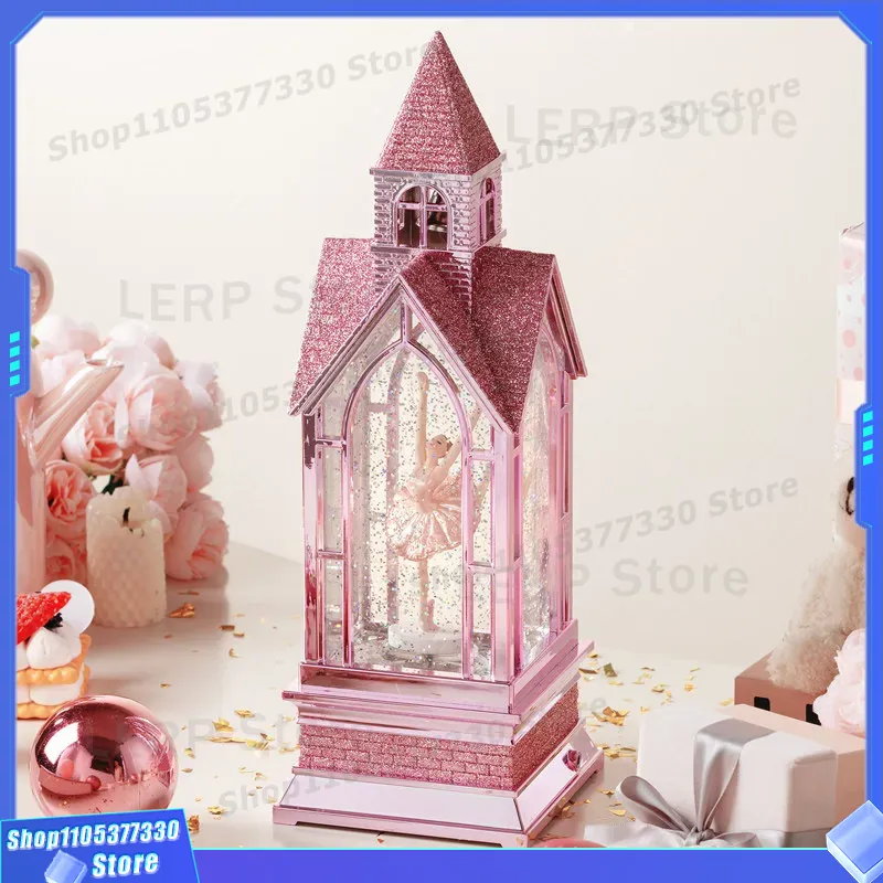 Crystal Ball Music Box Spinnin - огляд і ціна Snow Globe Musical
