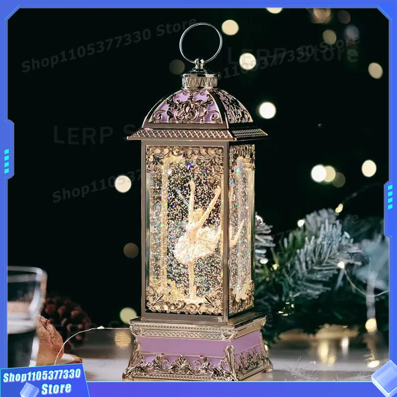 Crystal Ball Music Box Spinnin - огляд і ціна Snow Globe Musical
