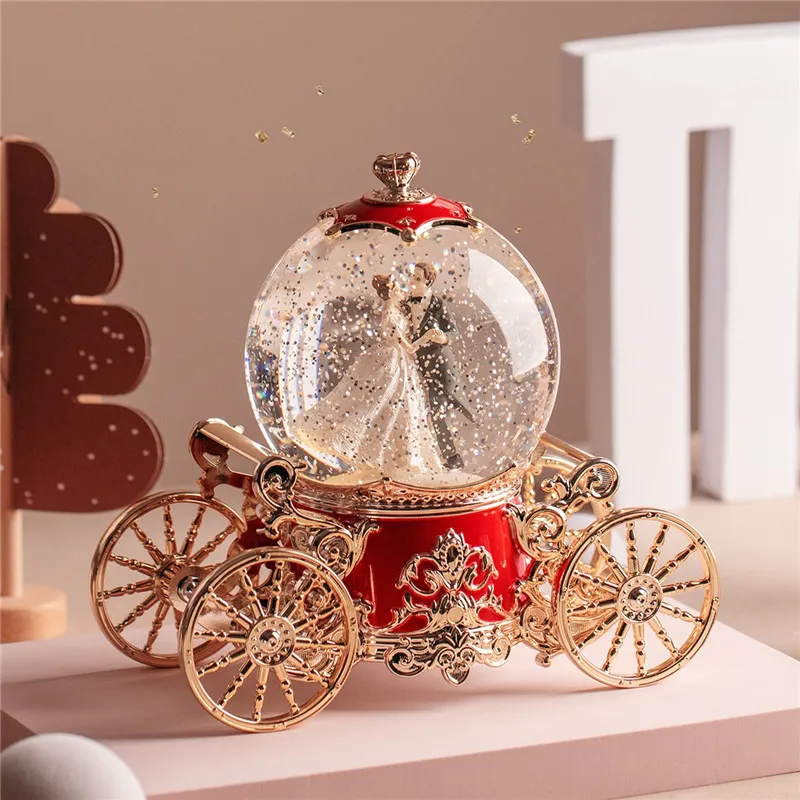 Rotating Crystal Ball Snow Glo - огляд і ціна Snow Globe Musical