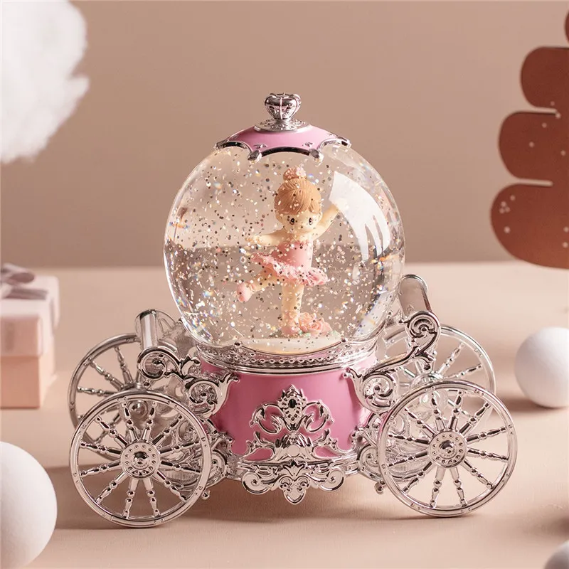 Rotating Crystal Ball Snow Glo - огляд і ціна Snow Globe Musical