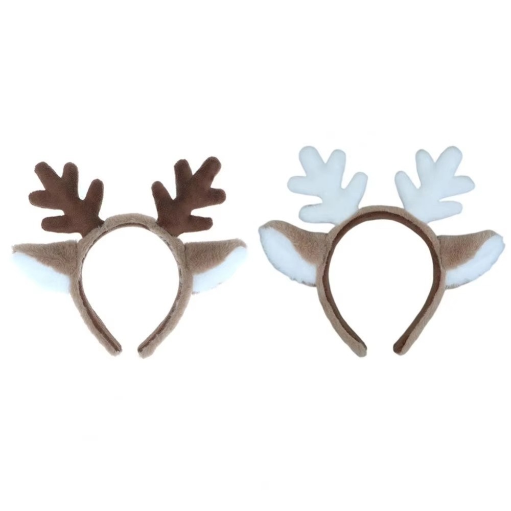 Soft Christmas Headband Fluffy - огляд і ціна Reindeer Antlers Headband