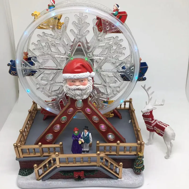 Spot Transparent Resin Handicr - огляд і ціна Snow Globe Musical