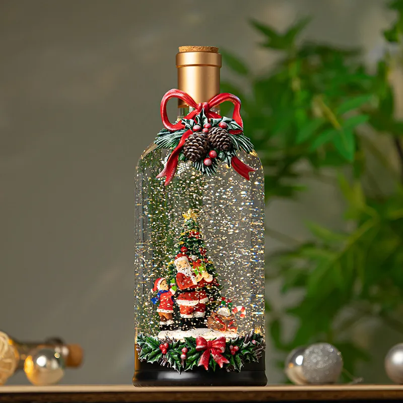 Vintage Christmas Music Box wi - огляд і ціна Snow Globe Musical