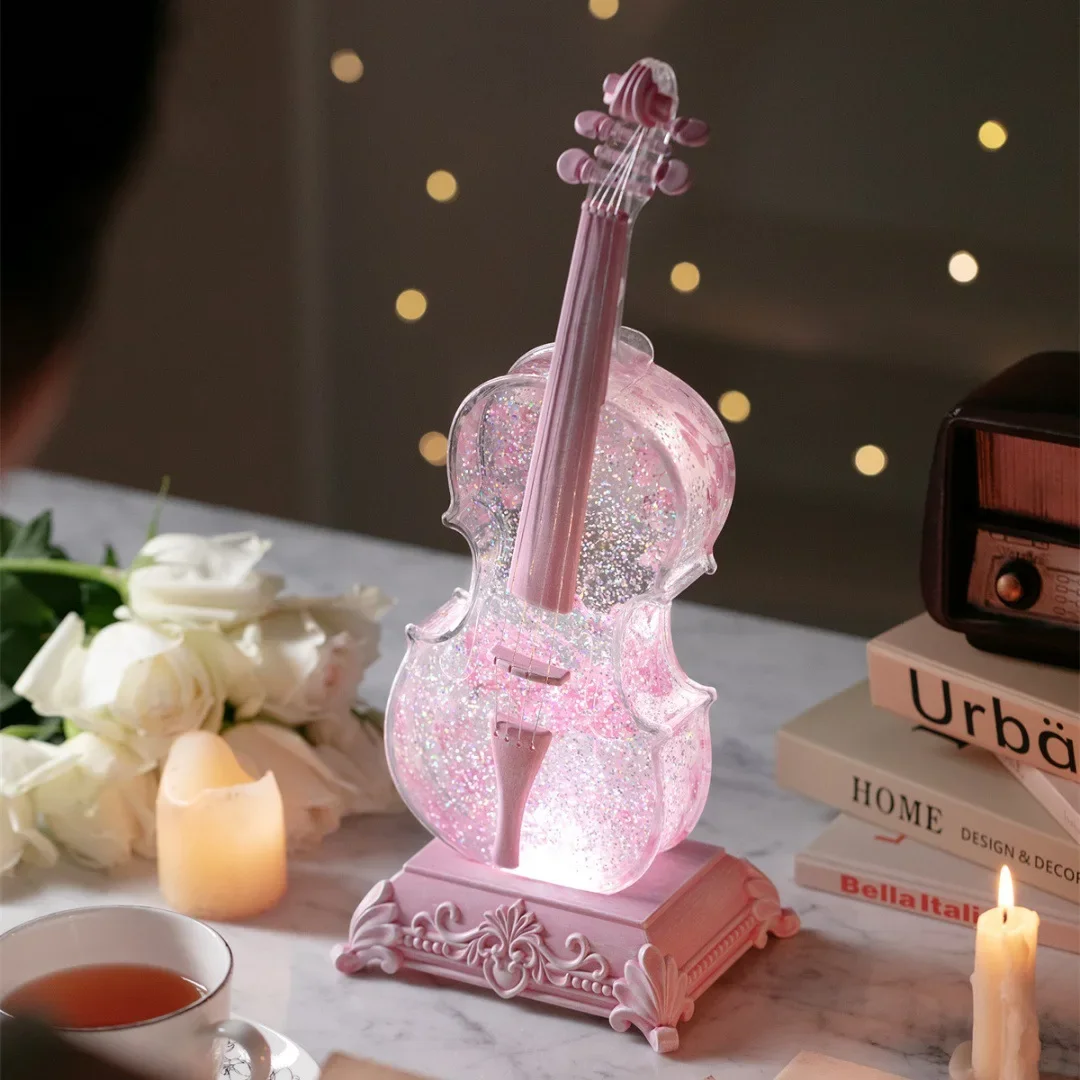 Violin Bluetooth Snow Music Bo - огляд і ціна Snow Globe Musical